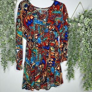 Shein Colorful dress size size L (8/10)